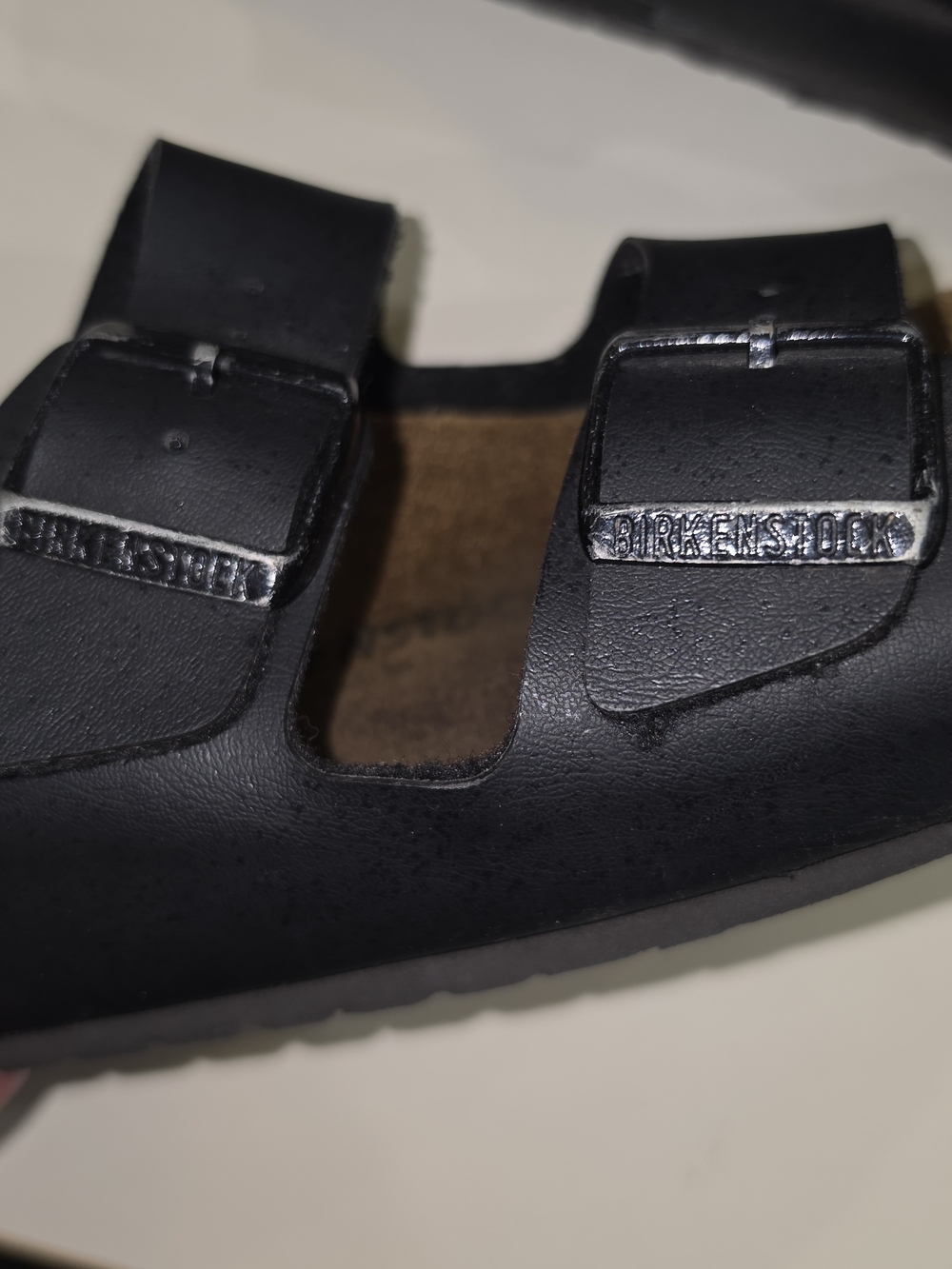 Birkenstock Black Two-Strap Sandals with Buckles Size 42 - Picture 7 of 10